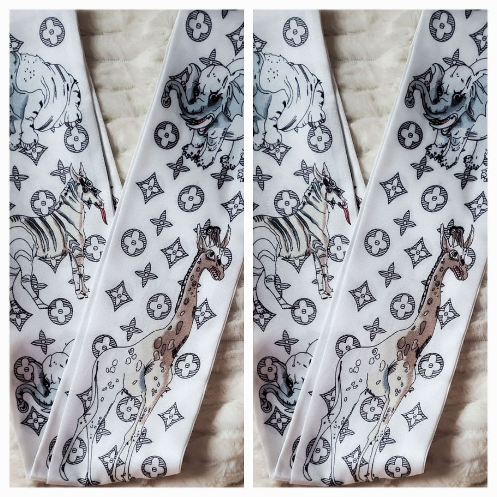 100% Silk- Twilly💥 -SET OF 2